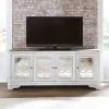 Liberty Furniture 244-TV84 Magnolia Manor - 4 Doors TV Console - Antique White