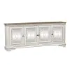Liberty Furniture 244-TV84 Magnolia Manor - 4 Doors TV Console - Antique White