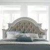 Liberty Furniture 244-BR15HU Liberty Furniture 244-BR15HU Magnolia Manor - King Upholstered Panel Headboard - Antique White