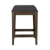 Liberty Furniture 473-OT9001 Sonoma Road - Upholstered Console Stool - Weathered Beaten Bark