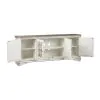 Liberty Furniture 244-TV84 Magnolia Manor - 4 Doors TV Console - Antique White