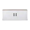 Liberty Furniture 244-TV84 Magnolia Manor - 4 Doors TV Console - Antique White