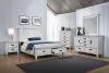 CoasterEssence 205333 Franco - 5-Drawer Dresser - Distressed White