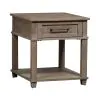 Liberty Furniture 172-OT1020 Parkland Falls - Rectangular End Table - Weathered Taupe