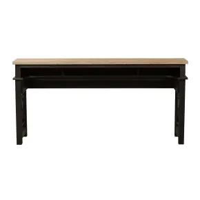 Liberty Furniture 422-OT7436 Heatherbrook - Console Bar Table - Charcoal & Ash
