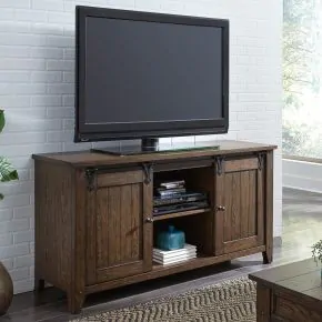 Liberty Furniture 210-TV60 Liberty Furniture 210-TV60 Lake House - TV Console - Rustic Brown