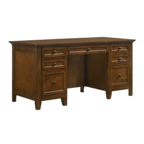 Intercon SM-HO-6230ED-TUS-C Intercon SM-HO-6230ED-TUS-C San Mateo - 62" Executive Desk - Tuscan