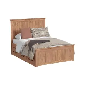 Intercon OP-BR-5850QS-TAU-C Intercon OP-BR-5850QS-TAU-C Oak Park - Queen Captain's Bed With 9 Drawers - Taupe