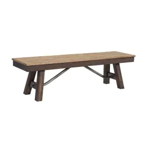 Intercon TR-CH-6316BW-DWS-RTA Transitions - Dining Bench - Driftwood / Sable