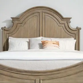 Liberty Furniture 244N-BR13 Liberty Furniture 244N-BR13 Magnolia Manor - Queen Panel Headboard - Weathered Bisque