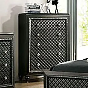 Furniture of America CM7584C Demetria - Chest - Metallic Gray