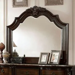 Furniture of America CM7860M Niketas - Mirror - Brown Cherry