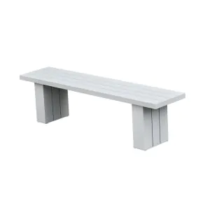 Intercon NS-CH-1564B-BUF-C Nash - Outdoor Dining Bench - Buff