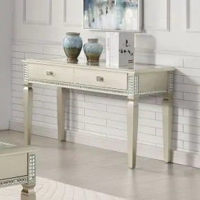 Furniture of America CM4512S Adina - Sofa Table - Silver