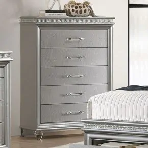 Furniture of America CM7899SV-C Maddie - Chest - Silver