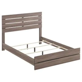 CoasterEveryday 207041KE Brantford - Wood Eastern King Panel Bed - Barrel Oak
