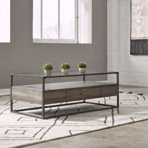 Liberty Furniture 626-OT1011 Jamestown - Rectangular Cocktail Table - Tobacco