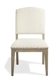 Riverside Furniture 59452 Myra - Upholstered Side Dining Chair (Set of 2) - Natural