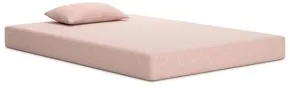 Sierra Sleep® by Ashley M43111 Ikidz Coral - Twin Mattress and Pillow Set of 2 - Coral