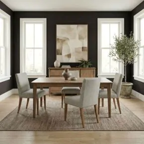 Liberty Furniture 724-CD-O5RLS Liberty Furniture 724-CD-O5RLS Hendrix Place - Opt 5 Piece Rectangular Table Set - Natural