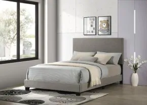 Coaster Fine Furniture 300851F Dorian - Fabric Upholstered Full Panel Bed - Taupe