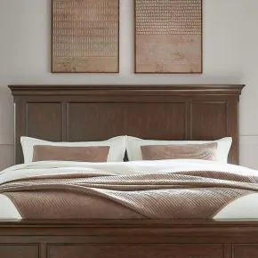 Liberty Furniture 589-BR13 Rustic Traditions - Queen Panel Headboard - Rustic Cherry