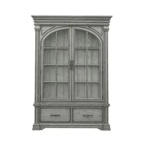 Pulaski Furniture P091-DR-K4 Madison Ridge - China Cabinet - Buff Gray