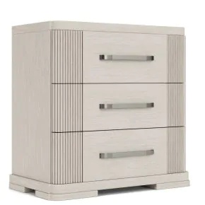 Riverside Furniture 78269 Alexis - 3-Drawer Nightstand - Latte Essence