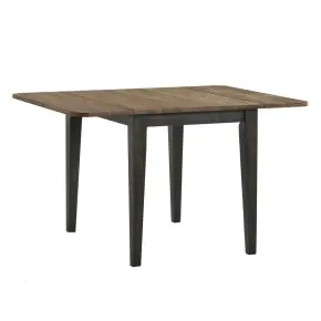Intercon HP-TA-3650D-BBP-C Harper - Drop Leaf Table - Brushed Brown / Pecan