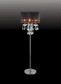 Furniture of America L76733BK-F Jada - Floor Lamp - Black