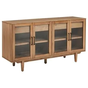 Coaster Fine Furniture 108545NAT Middleton - 4-Door Sideboard Server With Dual Drawers - Natural