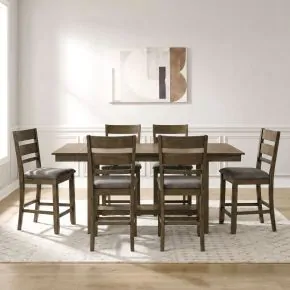 Liberty Furniture 182WT-CD-O7GTS Liberty Furniture 182WT-CD-O7GTS Brook Bay - Optional 7 Piece Gathering Table Set - Sandstone
