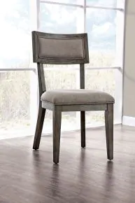 Furniture of America CM3387SC-2PK Leeds - Side Chair (Set of 2) - Gray