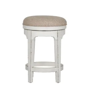 Liberty Furniture 244-OT9003 Magnolia Manor - Console Swivel Stool - Antique White