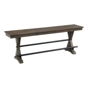 Intercon SU-CH-6815BG-BCL-RTA Sullivan - Counter Bench - Burnished Clay