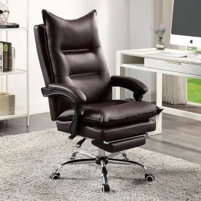 Furniture of America CM-FC668BR Perce - Office Chair - Brown