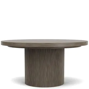 Riverside Furniture 87152-87153 Sariel - Round Dining Table - Dark Brown