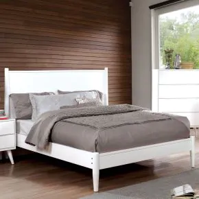 Furniture of America CM7386WH-Q-BED Lennart - Queen Bed - White