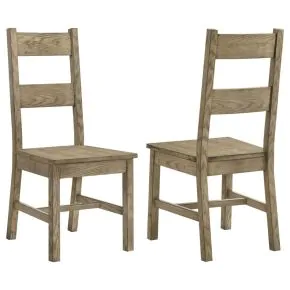 Coaster Fine Furniture 192922 Cardova - Solid Wood Dining Side Chair (Set of 2) - Vineyard Oak