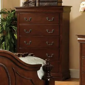 Furniture of America CM7952C Velda - Chest - Brown Cherry