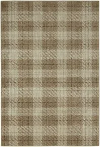 Furniture of America RG8183M Kendrick - 5' x 7' Plaid Area Rug - Beige