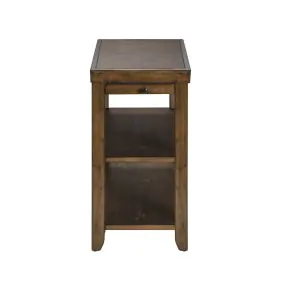 Liberty Furniture 58-OT1021 Mitchell - Chair Side Table - Nutmeg