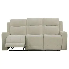 Coaster Fine Furniture 610151P Kennett - Chenille Upholstered Power Reclining Sofa - Ivory