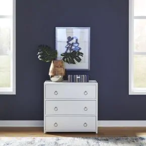 Liberty Furniture 2030WH-AC3432 Liberty Furniture 2030WH-AC3432 East End - Accent Cabinet - Wirebrushed White