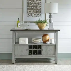 Liberty Furniture 131-SR5236 Newport - Server - Smokey Gray / Carbon Gray