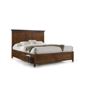 Intercon SM-BR-8865QS-TUS-C Intercon SM-BR-8865QS-TUS-C San Mateo - Queen Storage Bed - Tuscan