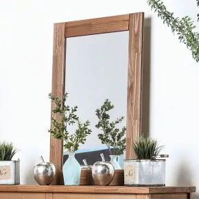Furniture of America AM7000M Lea - Mirror - Mahogany
