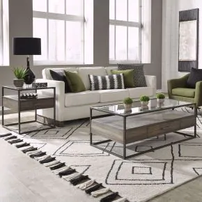 Liberty Furniture 626-OT-3PCS Jamestown - 3 Piece Living Room Set - Tobacco