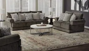 Jackson Furniture Industries 404202-1542/34-1880/28 Monarch - Loveseat - Otter