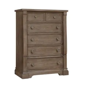Samuel Lawrence Furniture S958-040 Lawson's Creek - 5-Drawer Chest - Dark Brown